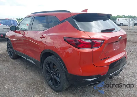2021 Chevrolet Blazer Rs из США, поврежденный, VIN 3GNKBKRS1MS547173